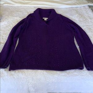 COLDWATER CREEK SWEATER